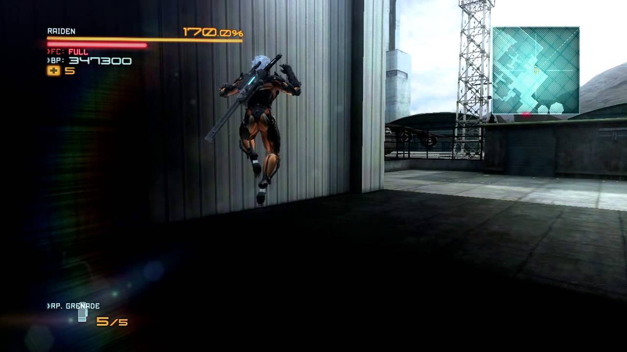 Metal Gear Rising - R-07 base skip