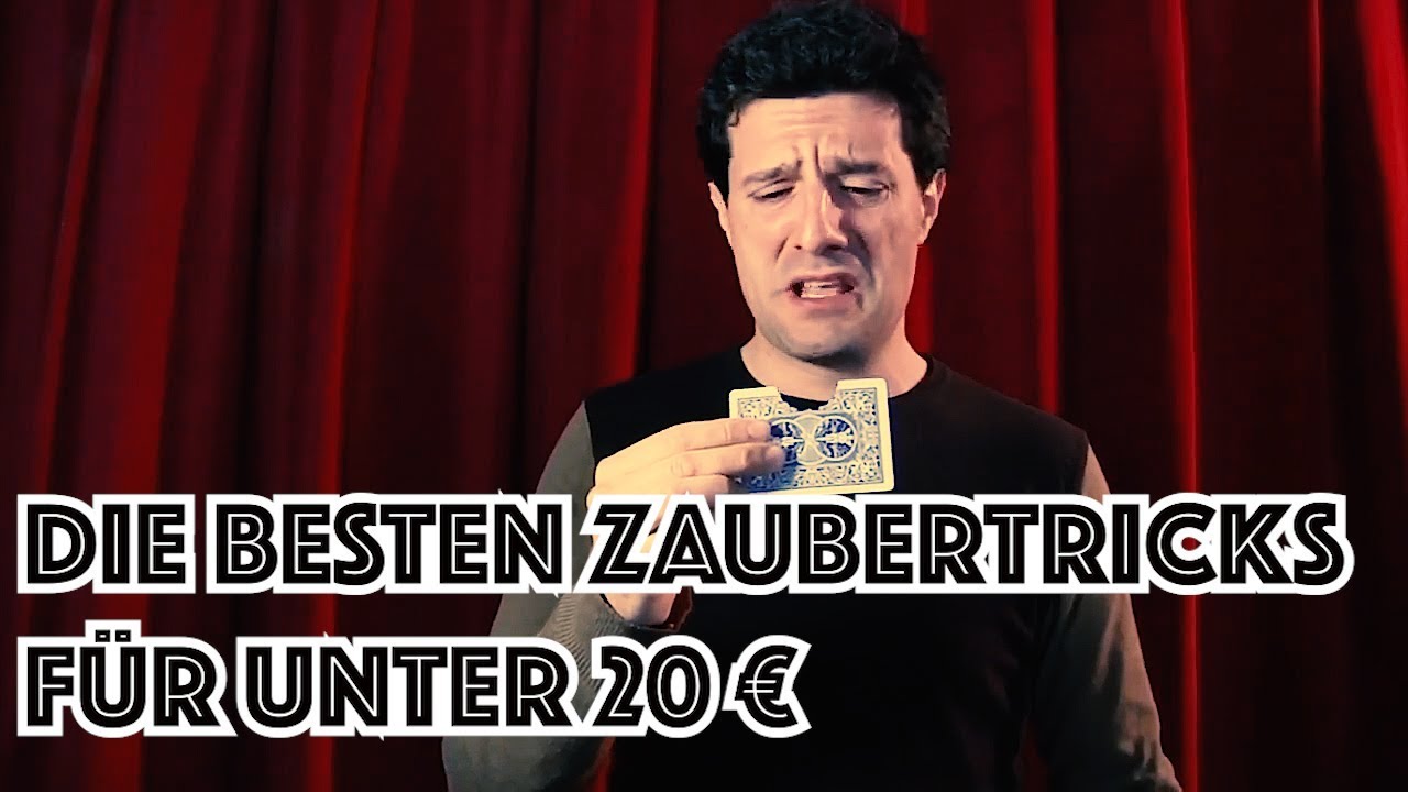 DIE besten ZAUBERTRICKS f&uuml;r UNTER 20 &euro;