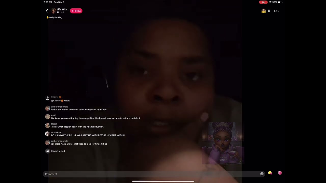 Laysia live answering questions about Kenn no Barbie…Says it’s more to expose