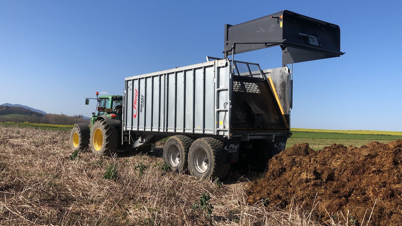 🇨🇭Transport Fumier 2020 | FLIEGL GIGANT ASW271 | Manitou MLT 741-140V+