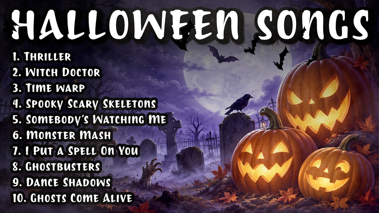 Clean Halloween Songs 2026 🎃 Best Clean Halloween Music Playlist