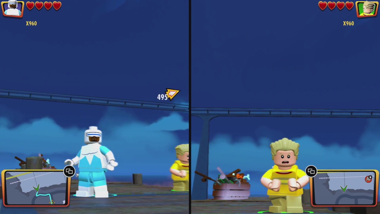 LEGO Incredibles: Dash vs Frozone Race!!