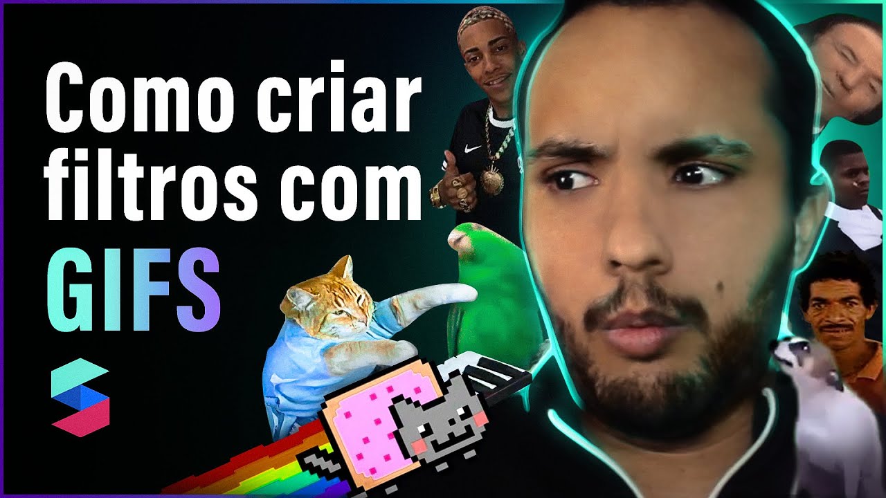 (2021) Como usar GIFS no Spark - Spark Ar Studio Tutorial