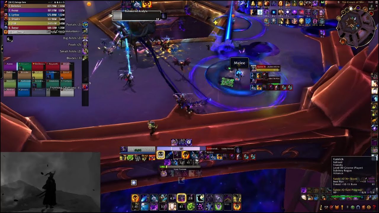 Mythic Queen Ansurek shadow priest pov Refined US 19