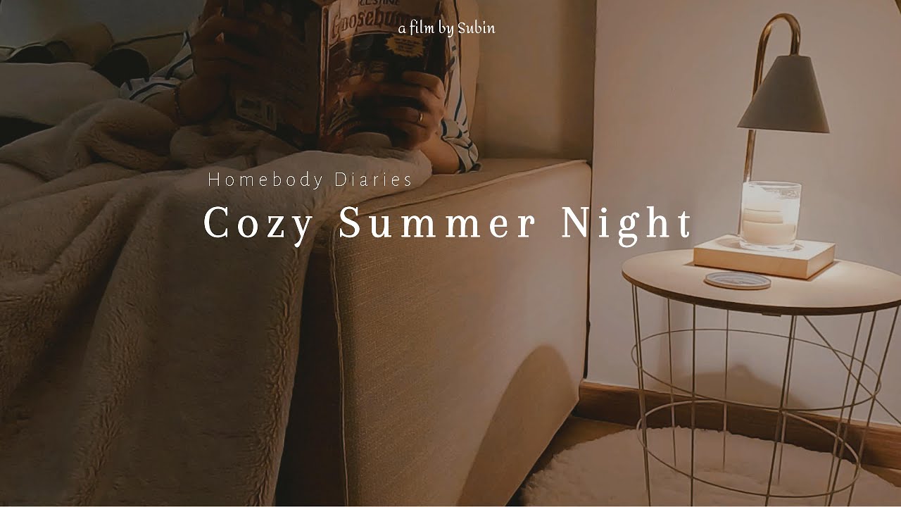 Cozy Summer Night Routine⏐Imperfect day, but trying to enjoy it in my own way⏐Life in S'pore