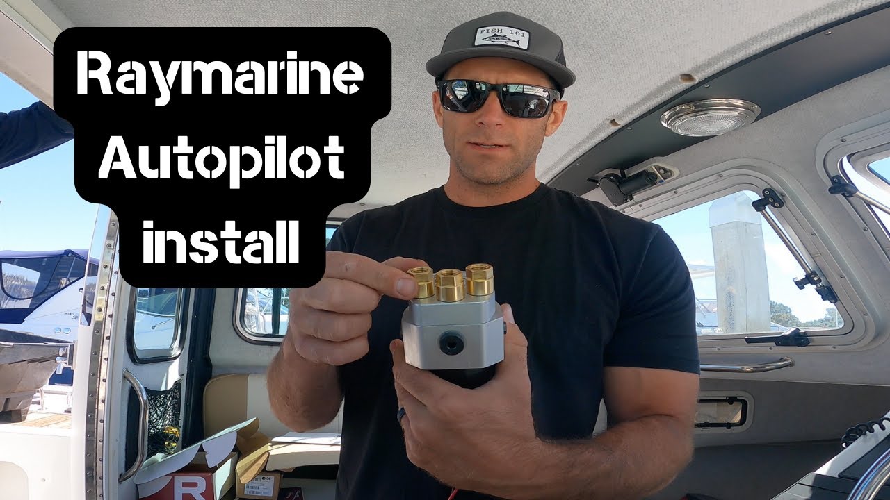 Raymarine Autopilot installation // Parker 2320 // Raymarine EV-150
