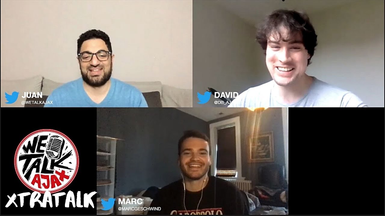 XtraTalk Ajax Part 1 with Marc & David - &ldquo;Accepting Ekkelenkamp is accepting lower standards&rdquo; (Marc)