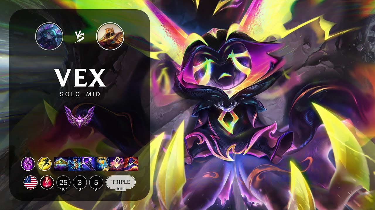 Vex Mid vs Azir - NA Master Patch 13.24