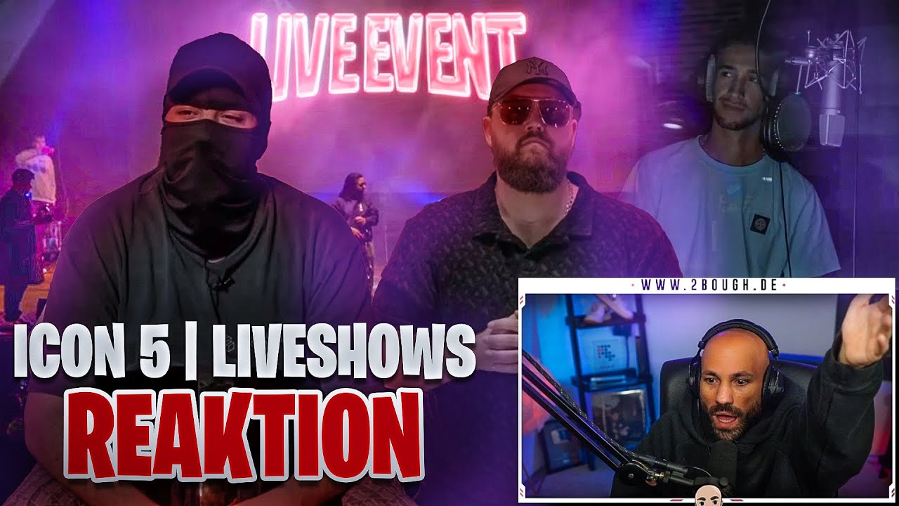 ENDLICH! ICON 5 | R3 | Ep. 1 - STUDIO & LIVESHOW/ 2Bough reagiert