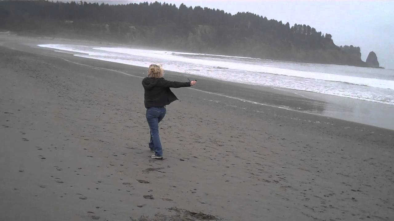 Happy Dance on First Beach, La Push WA
