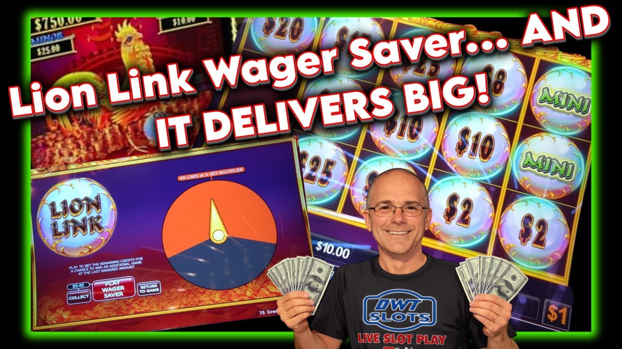 Lion Link Wager Saver Bonus… AND IT DELIVERS BIG! Massive Last‑Second Hit!