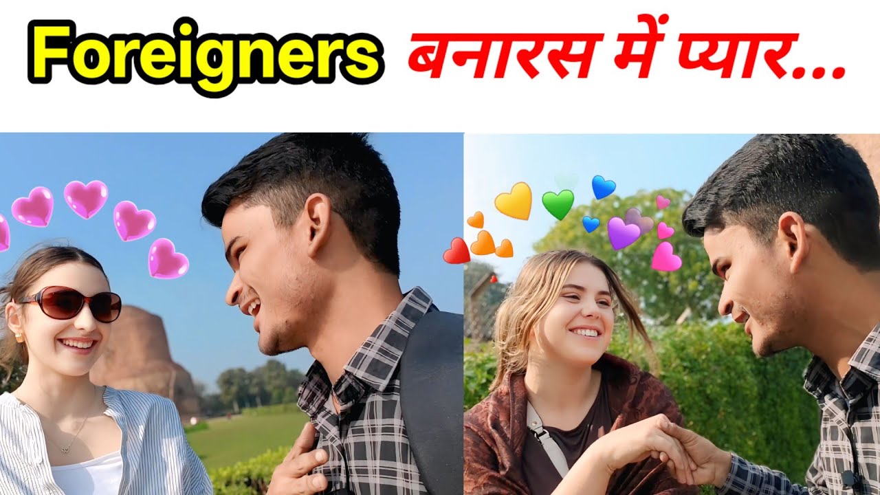 Foreigners Reaction Vlog Sarnath Banaras Russian Bhabhi Mil Gai Guy's | Robert Shadab