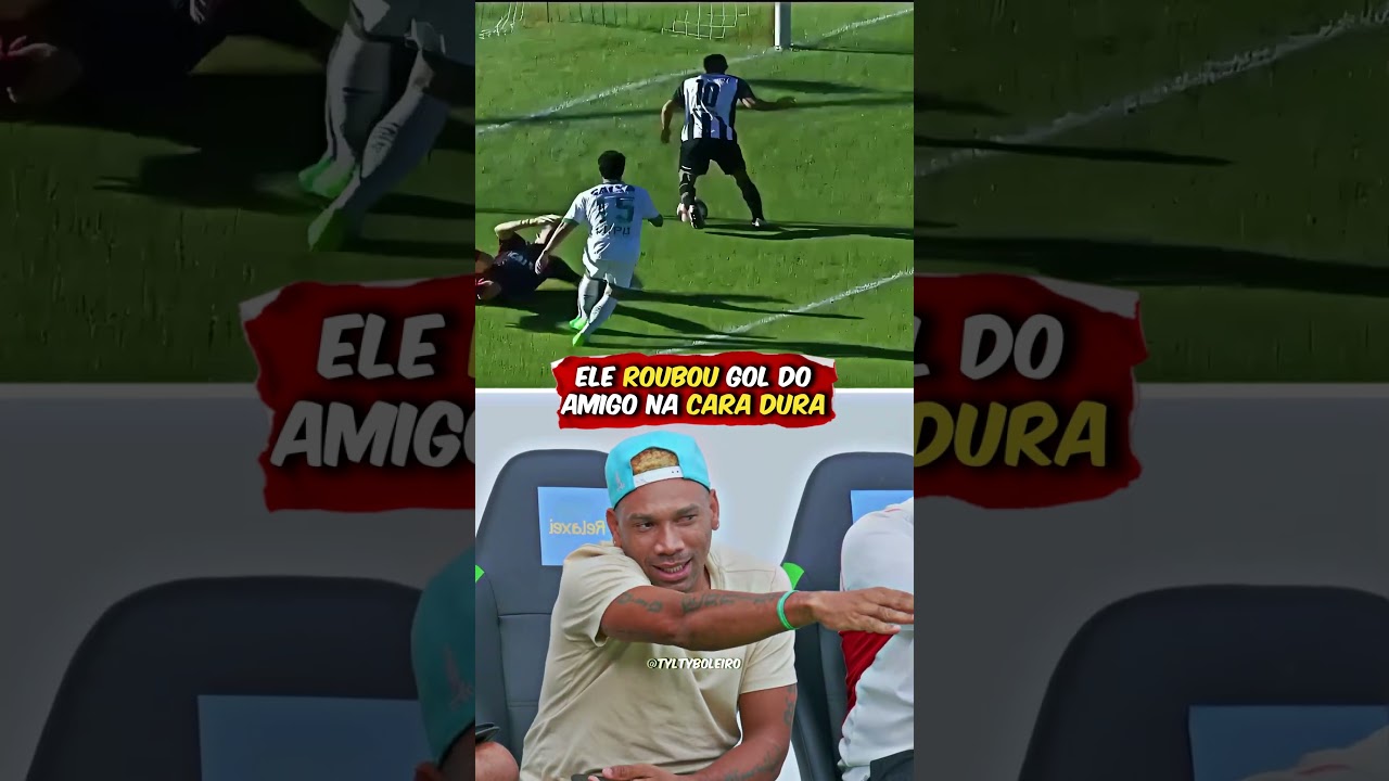 Quando o cara esquece que é amigo… e vira rival na hora do chute 😂⚽ #lucastylty #tyltycomp #jogador