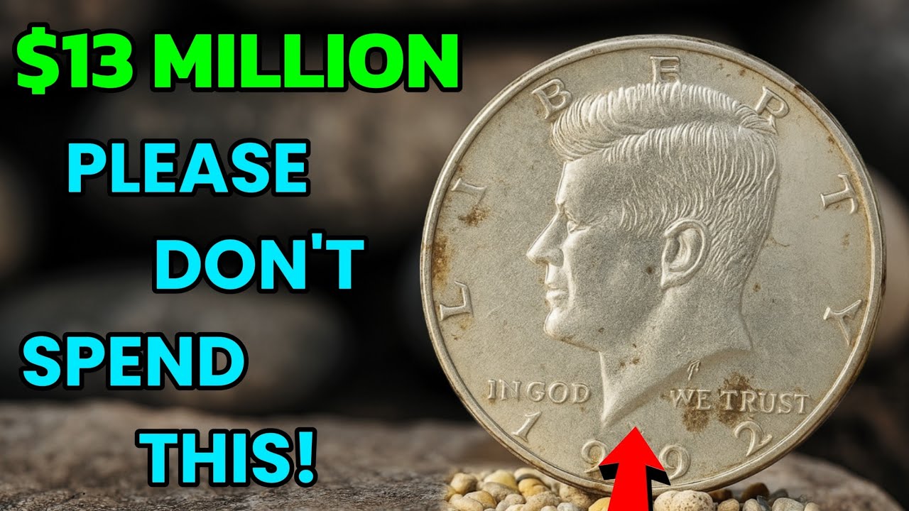The Most Expensive 1992 P Half Dollar Coin Worth Big Money Rare Kennedy Half Dollar Value