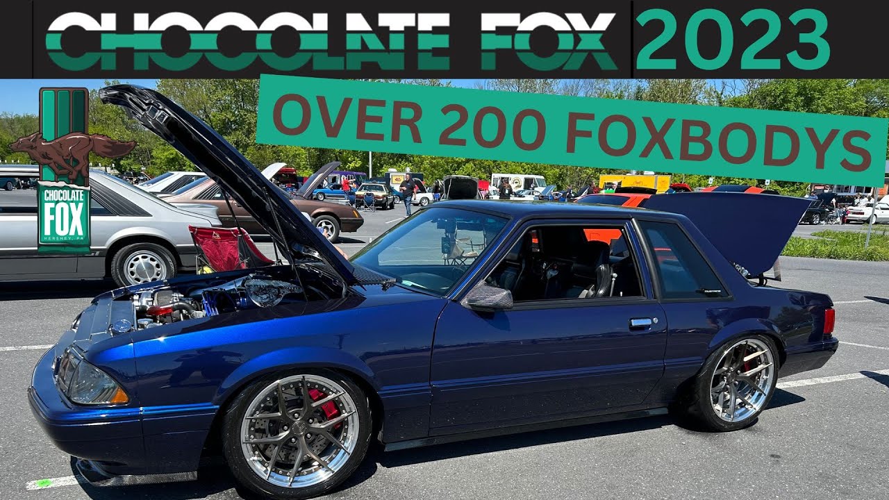 CHOCOLATE FOX 2023 AMAZING FOXBODYS AND AWSOME PEOPLE