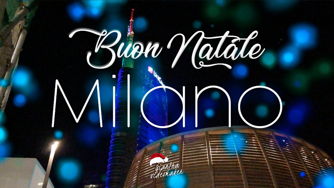 BUON NATALE MILANO 2020 - 4K (Seconda parte)