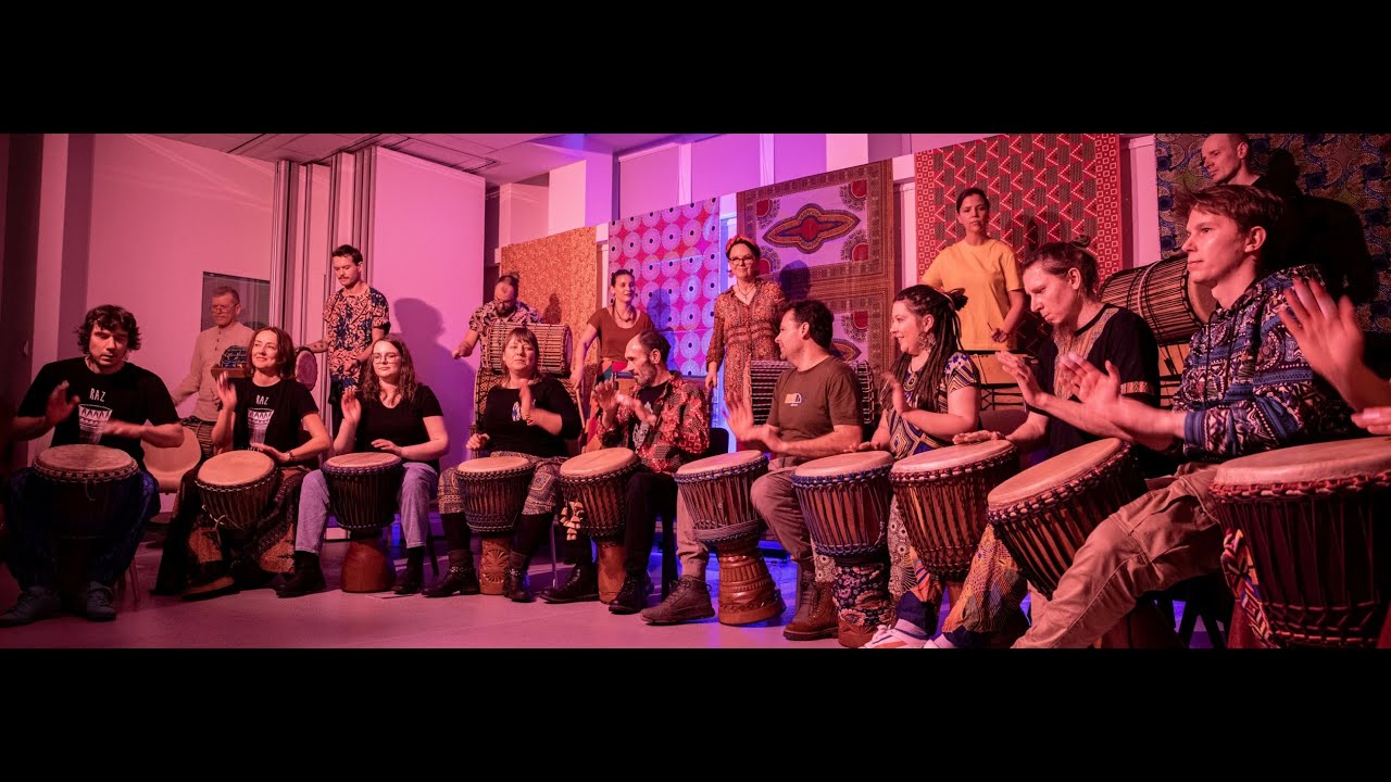 Afrikan Harmajder debiut. Djembe & dundun
