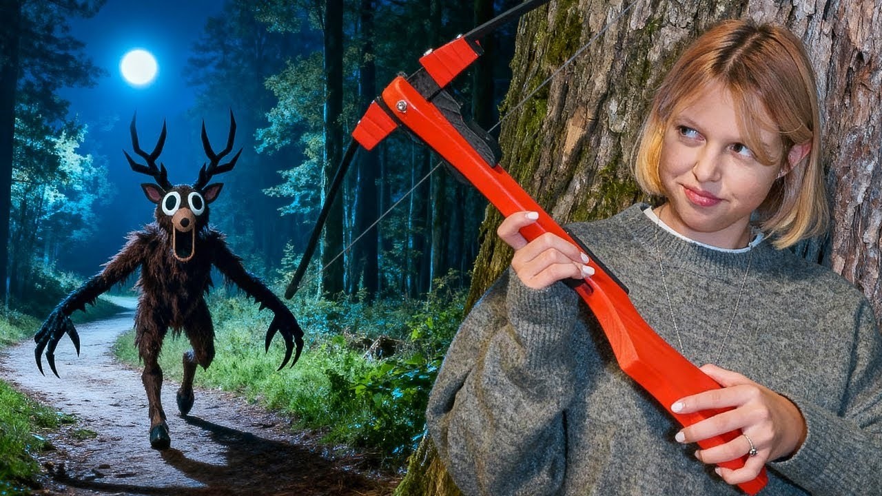 Nie graj z DEER MONSTER o 3 w nocy! 😱 Straszne historie Amelki | 99 Nocy
