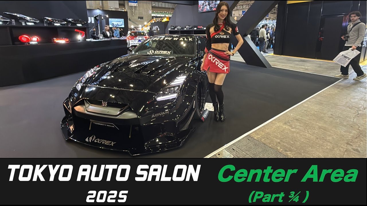 ◆TOKYO AUTO SALON 2025 Part3/4 ◆Center Area Hall 4-6◆Jcar◆JDM