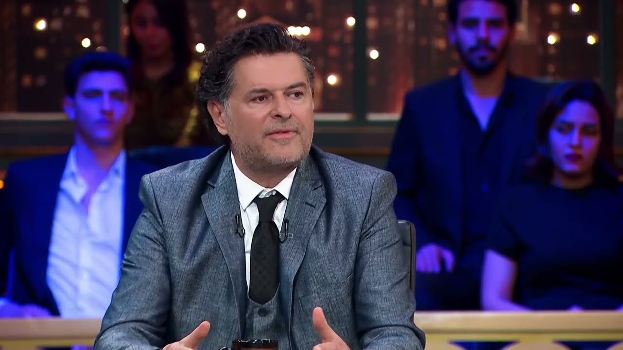 رد فعل راغب علامة في دويتو بين 