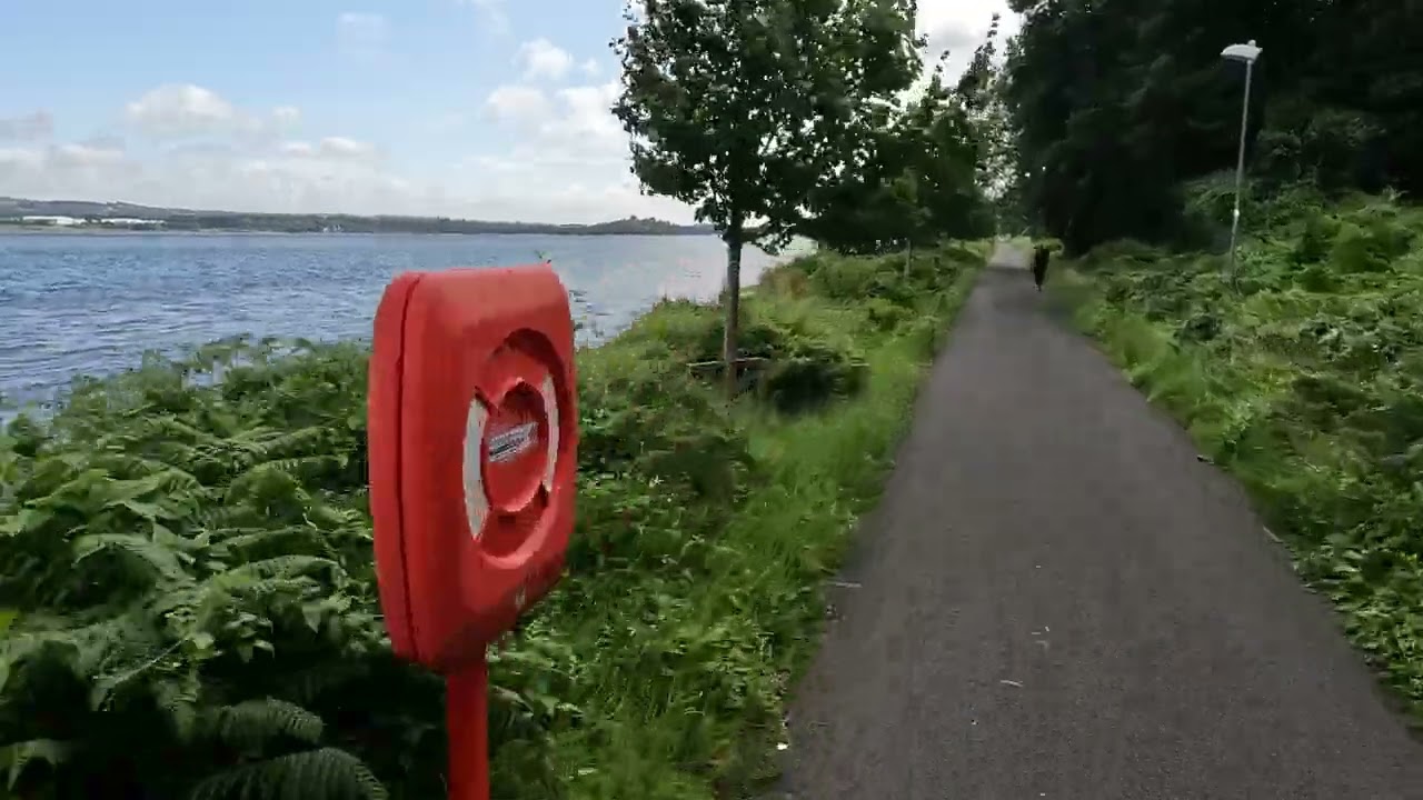 Cork Cycling: Rochestown to Passage West on the Cork Harbour Greenway. 4K