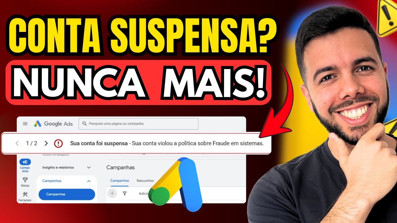CONTA SUSPENSA GOOGLE ADS - RECUPERE AGORA! 2026