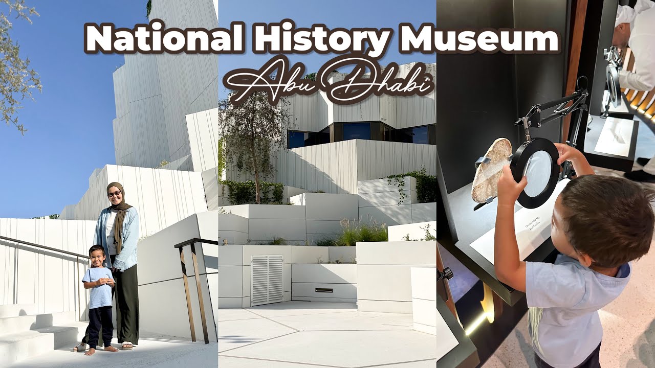 National History Museum Abu Dhabi Tour | Family Vlog UAE