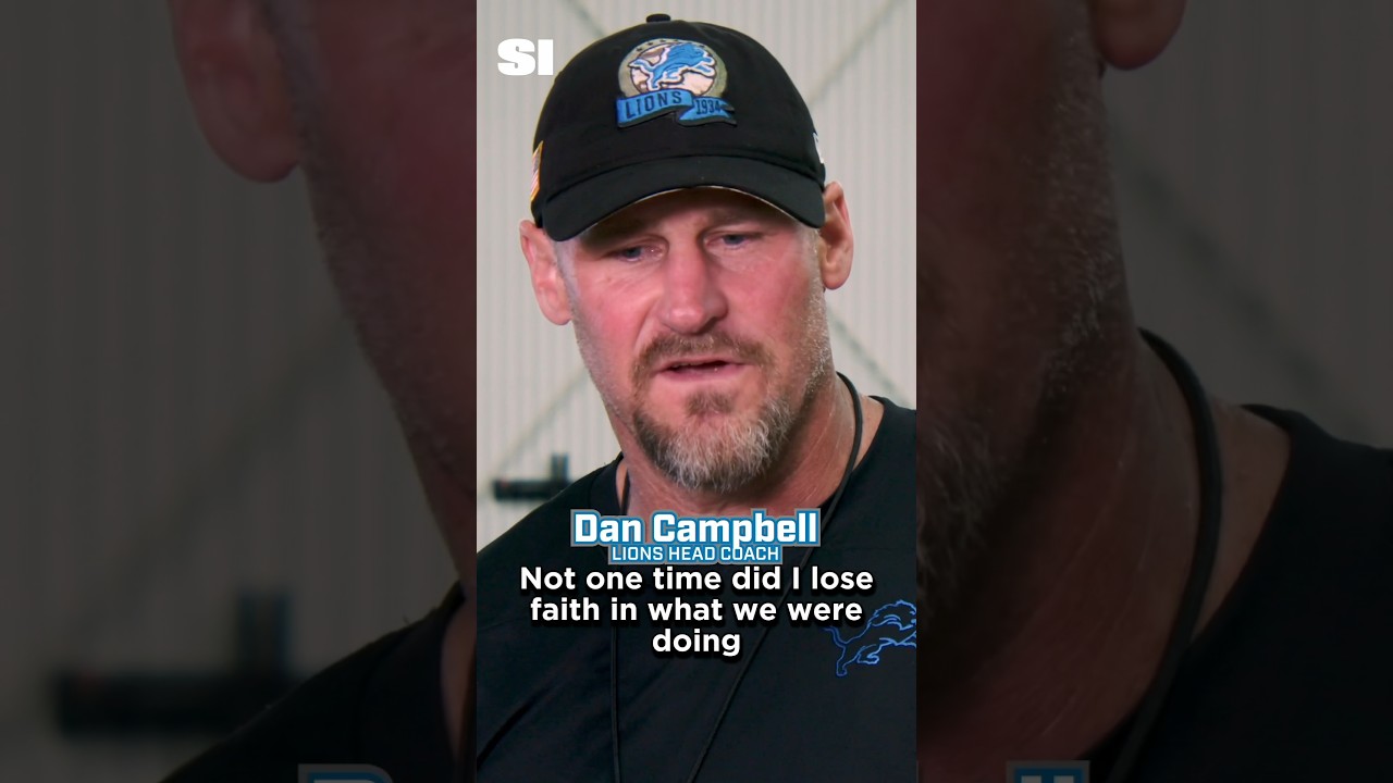 Dan Campbell and the Lions are on a mission | Sports Illustrated
