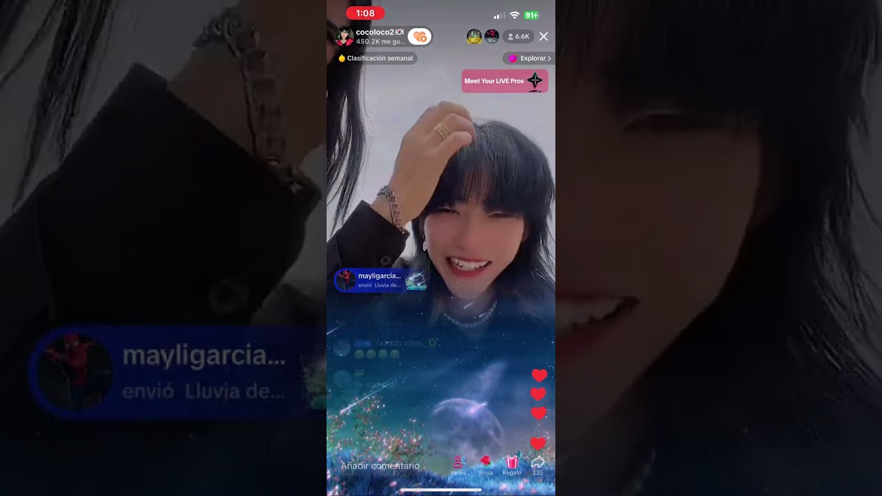 Roxy  baila con coco loco y después lo regaña a Coco loco por hacer en en vivo en el parque diversi?