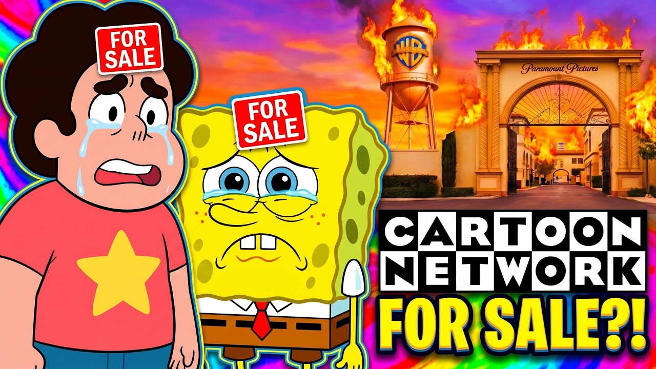 Cartoon Network and Nick FOR SALE Before Paramount WB Merger?!