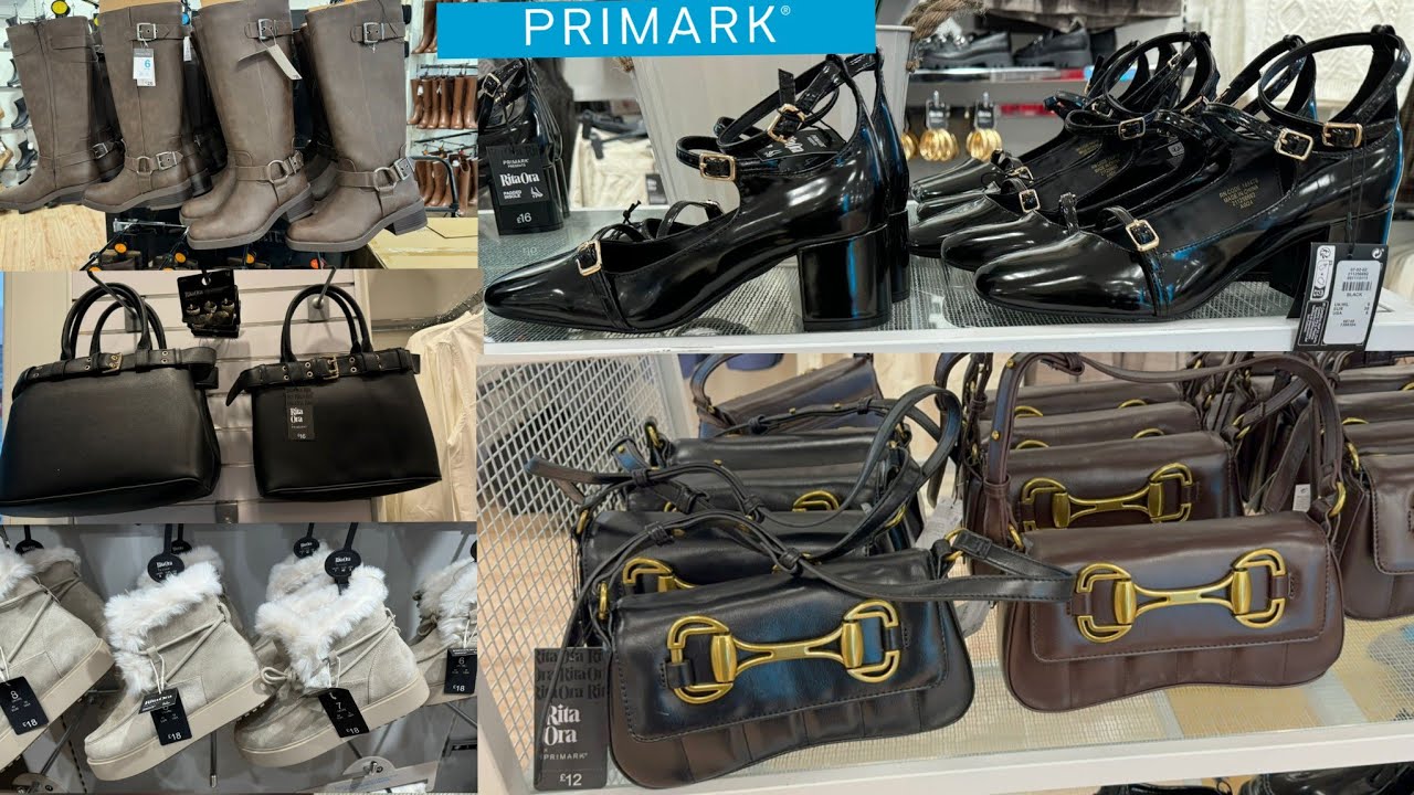 ‼️PRIMARK‼️NEW SHOES & BAGS COLLECTION 😍TRAINERS,BOOTS👢👟👜SEPTEMBER 2024♦️