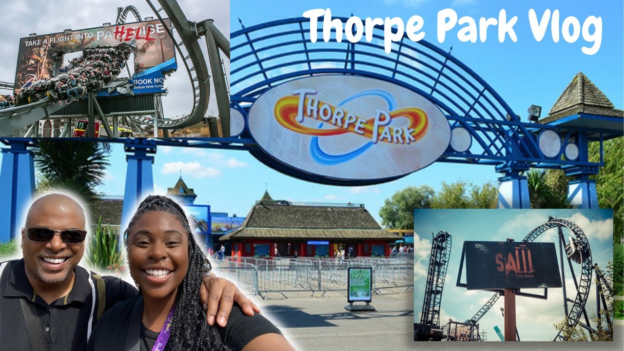 THORPE PARK VLOG 2023 | Surprising Dad with a day trip to Thorpe Park | Rides, Food, Fun 🎢