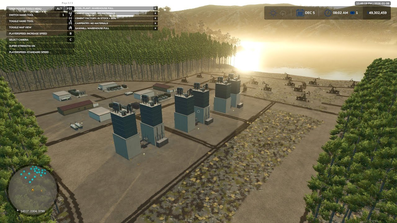 FS25 Mine Town Rescue Oilfield Expansion Begins