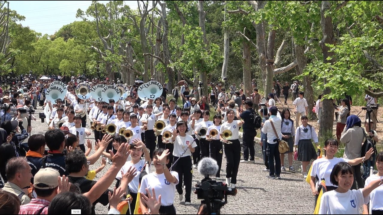 2019 0512 ブラスエキスポ2019 西コースパレード  西大路～お祭り広場