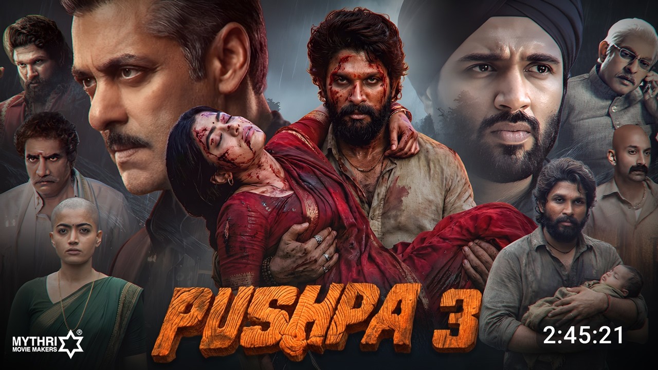 Pushpa 3 Full Movie Hindi Dubbed 2026 | Allu Arjun New Movie | Rashmika Mandana | New Update