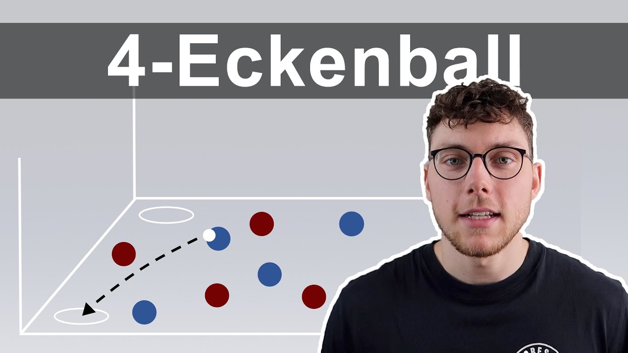4-Eckenball | SPORTSPIELE für den SPORTUNTERRICHT und das TRAINING