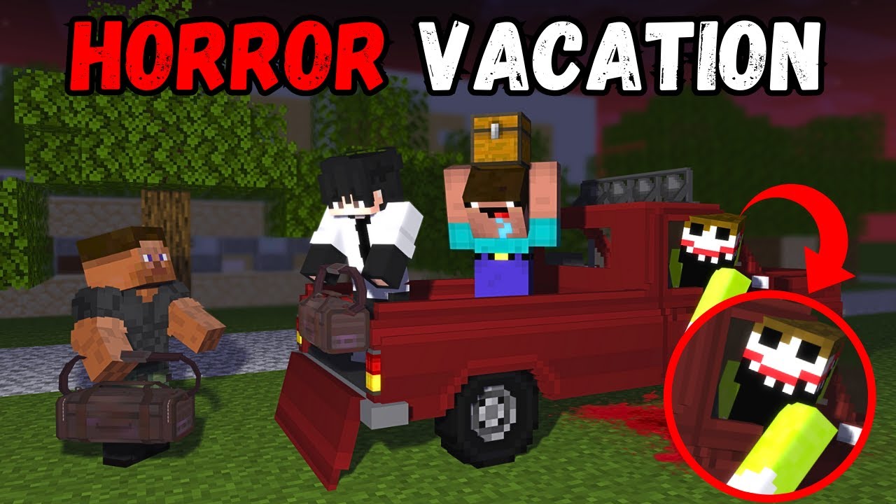 HORROR VACATION👻 ! Minecraft horror video in hindi