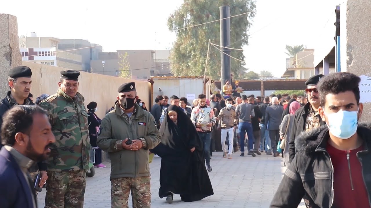 ازدحام وفوضى خلال التقديم على الدراسة الخارجية في واسط #المربد