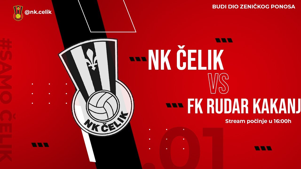 FK Rudar Kakanj - NK Čelik Zenica | 6. kolo Prve lige FBIH   ⚫️🔴