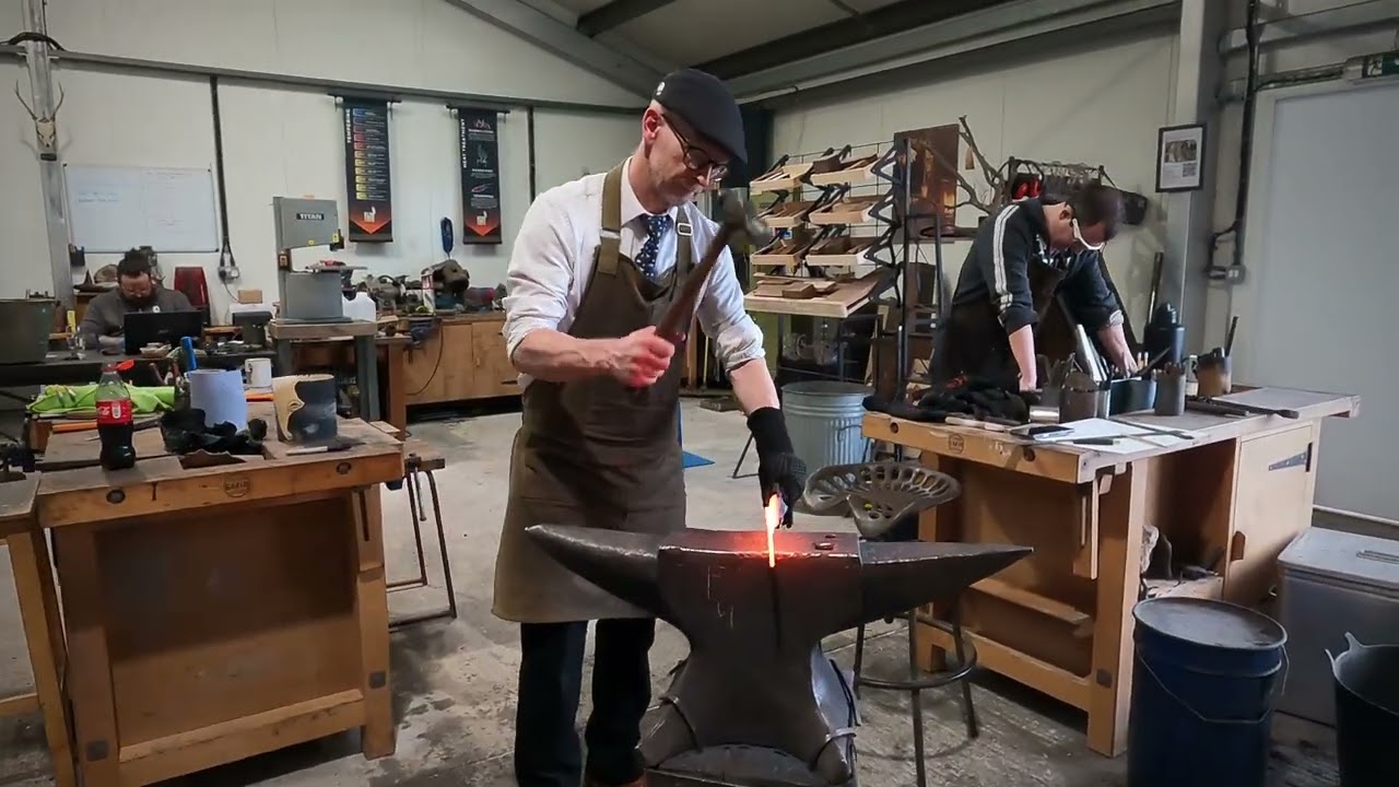 Knife Making with Morgan's Butchery at Kerr Forge 