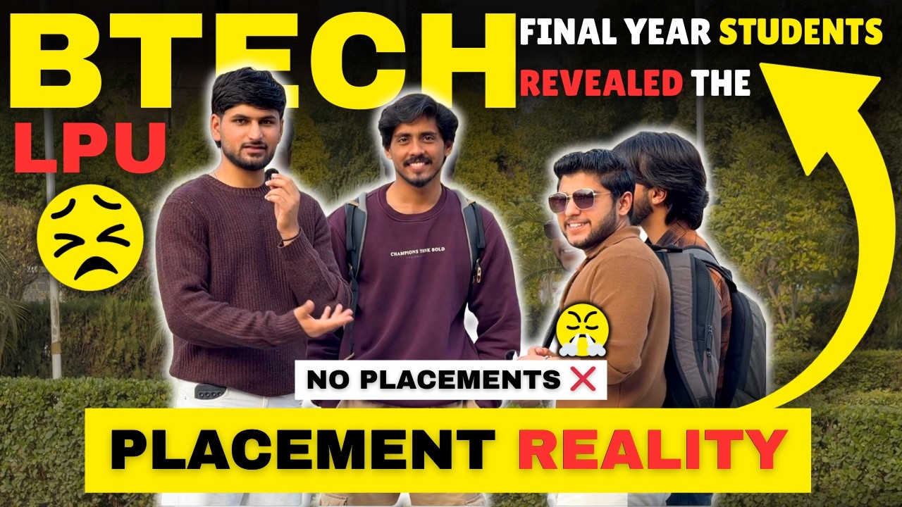 LPU Placement Reality  🔥 BTech CSE Packages & Review #lpunest