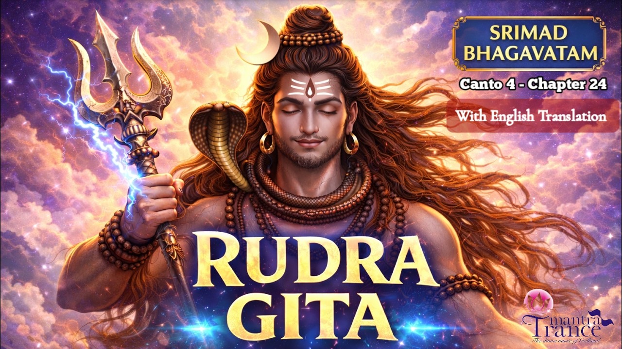 RUDRA GITA - With English Translation | Srimad Bhagavatam | Canto 4 | Chapter 24