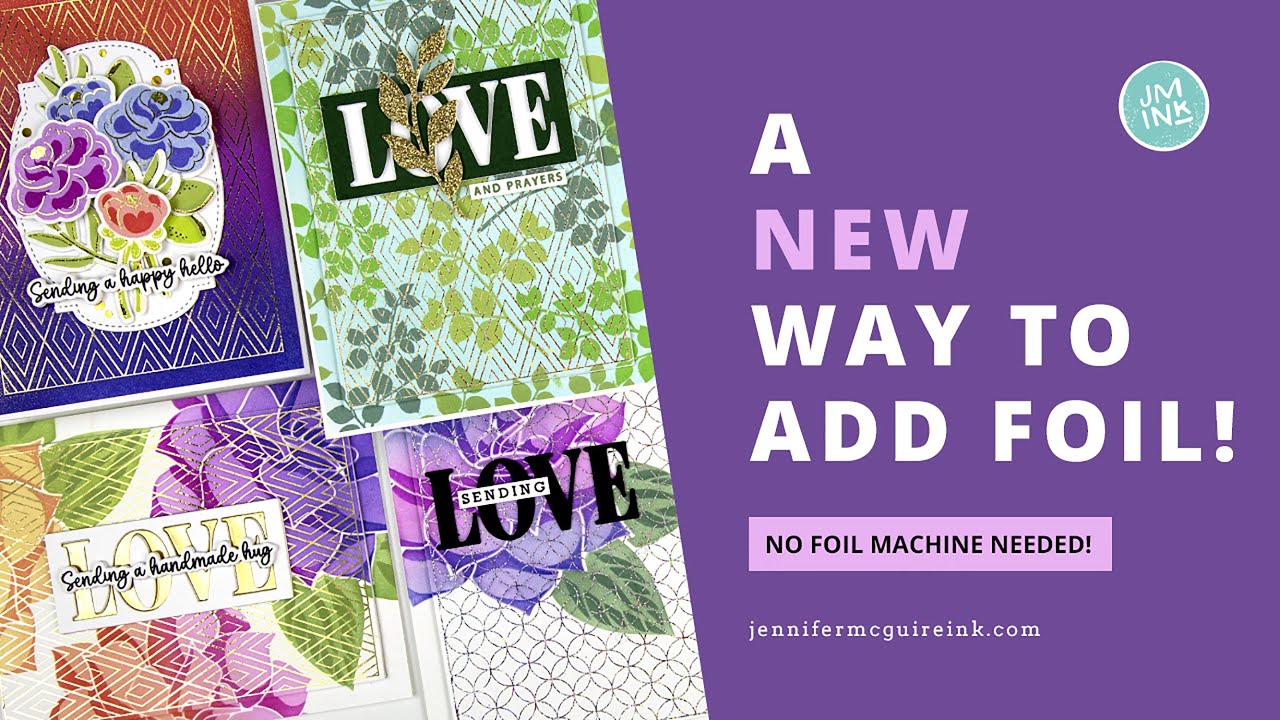 A NEW Way To Foil!  [Easy... and Many Cards!]