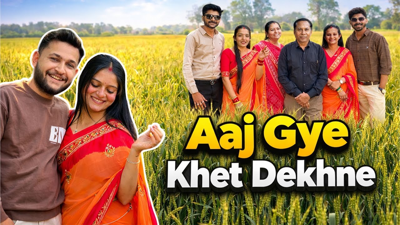Khet Main yeh kya dekh liya!!🤔 sab dar gai.| Village Vlog Day 2 | Chandani darpan