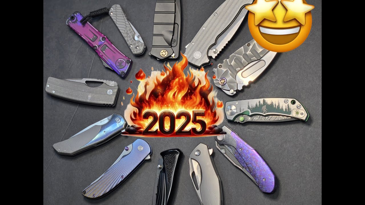 Лучшие ножи из моей коллекции 2025 года, которые я считаю настоящим сокровищем!