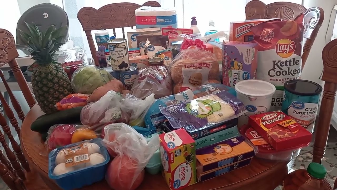 How I feed my FAMILY OF SIX on a BUDGET | GROCERY HAUL & MEAL PLAN