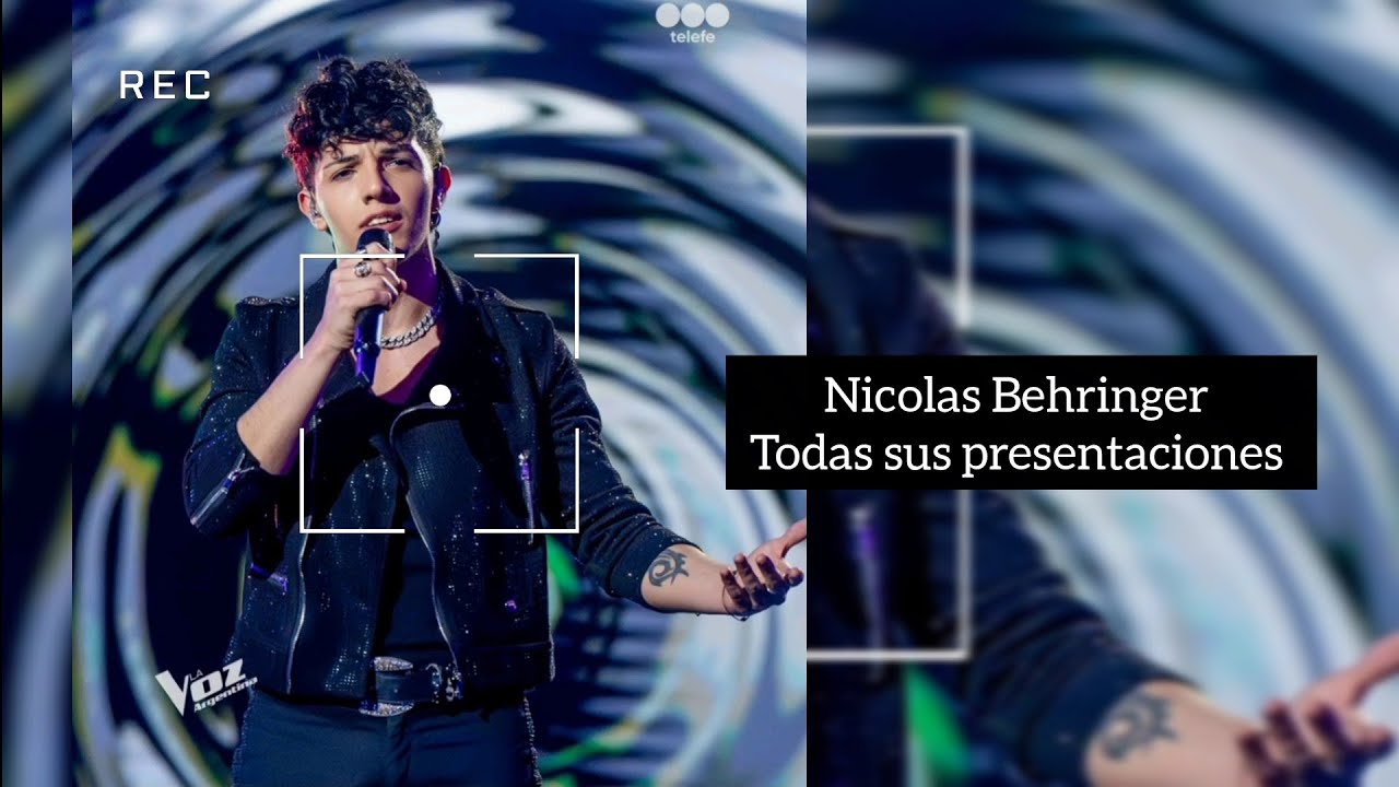 Nicolás Behringer | Todas sus presentaciones y Ganador de La Voz Argentina 2025