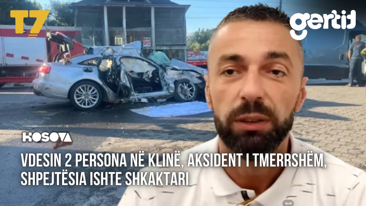 VDESIN 2 PERSONA NË KLINË, aksident i TMERRSHËM, shpejtësia ishte shkaktari | KOSOVA LIVE | T7