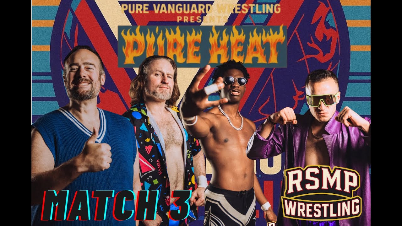 Pure Vanguard Wrestling Pure Heat Match Three THE STEP DADS vs Angel Santiago and Castorr