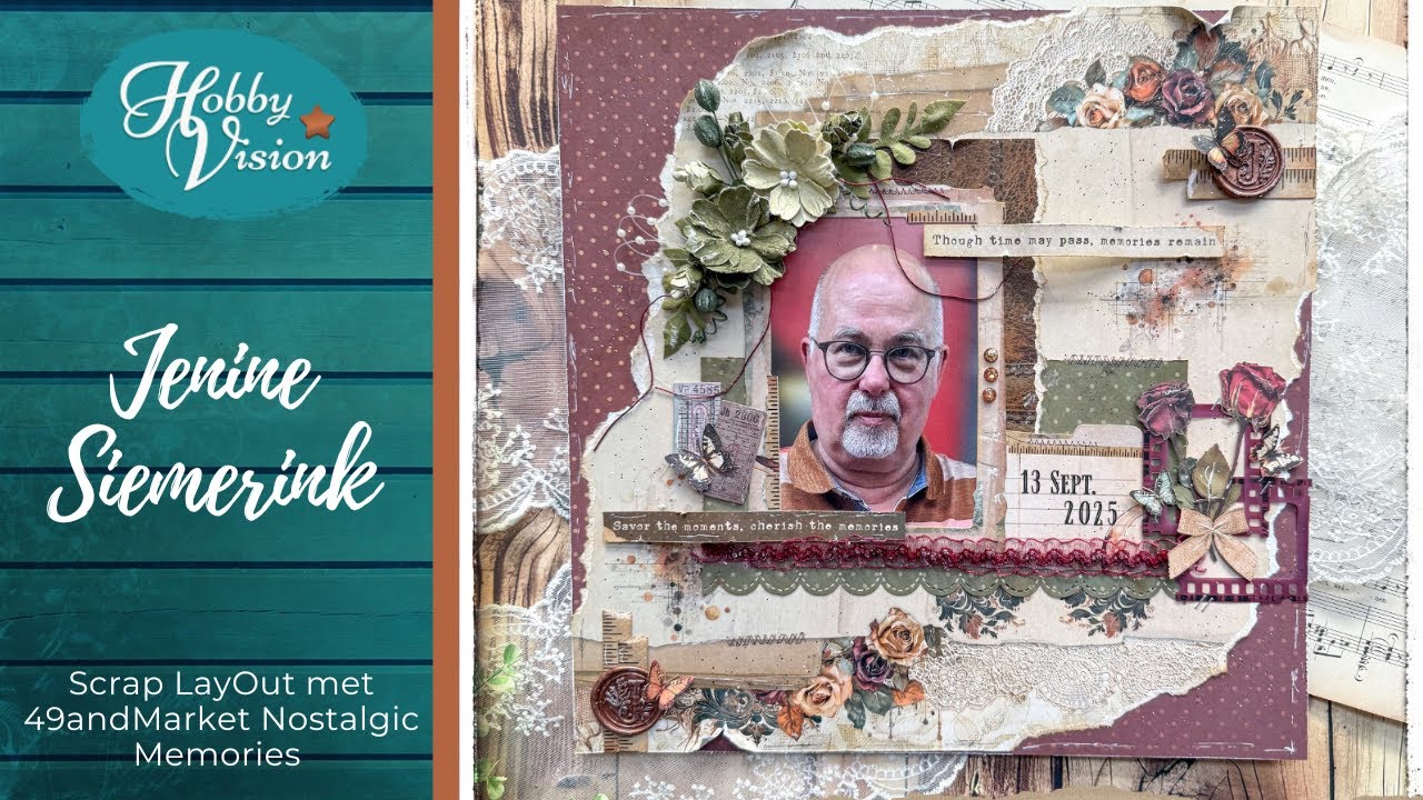 FBLive - 27-12-2025 - Scrap LayOut met 49andMarket Nostalgic Memories